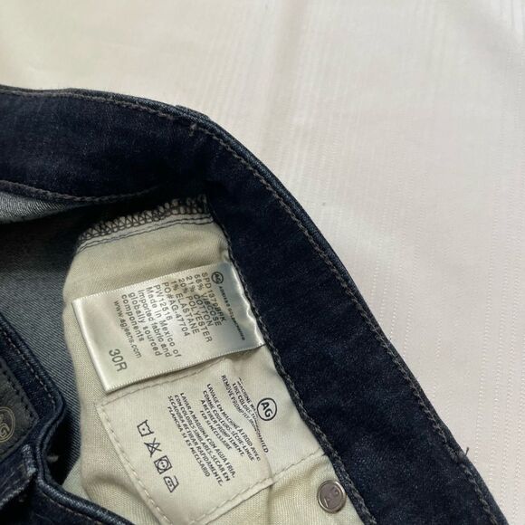 Adriano Goldschmied The Farrah High Rise Skinny Denim Jeans Size 30R - Picture 8 of 10